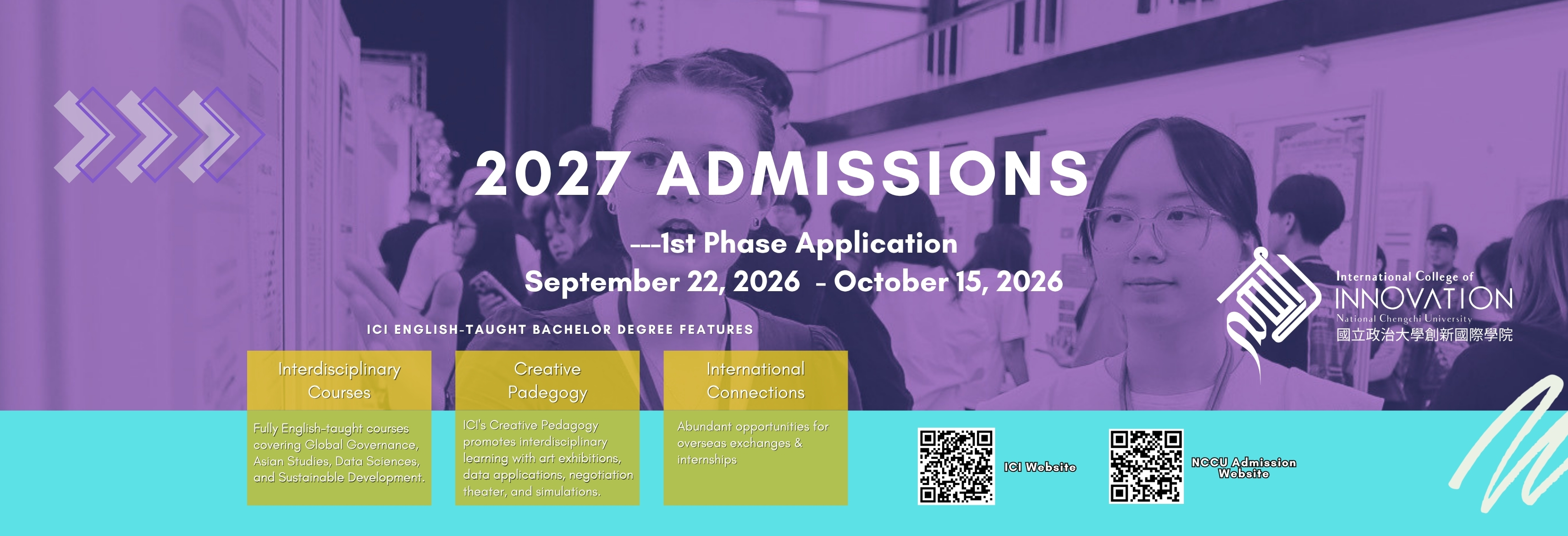 ICI 2027 International Student Admission is now op